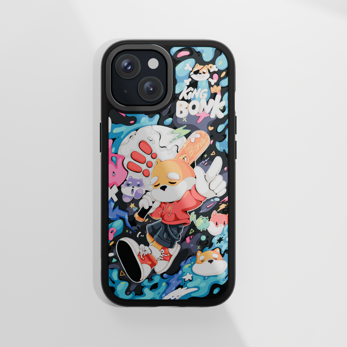 King BONK iPhone Case