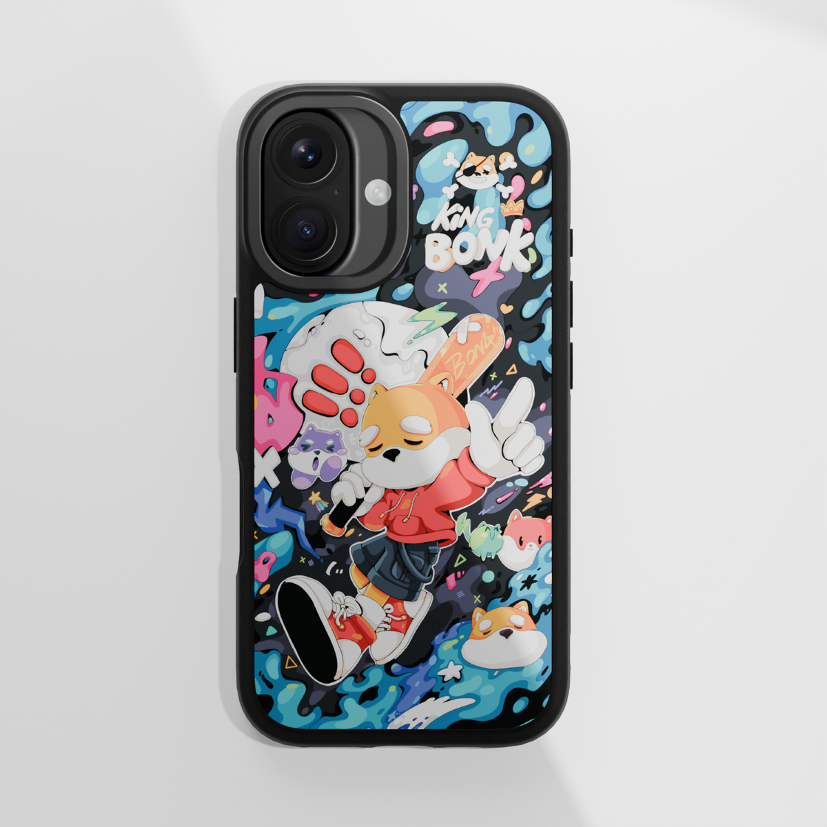 King BONK iPhone Case