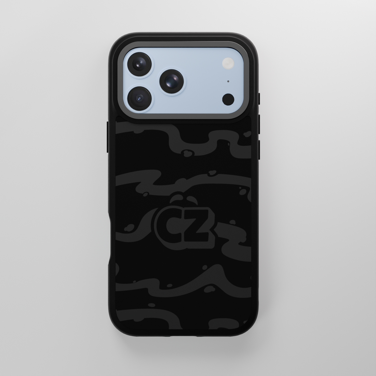 Black Claynosaurz iPhone Case