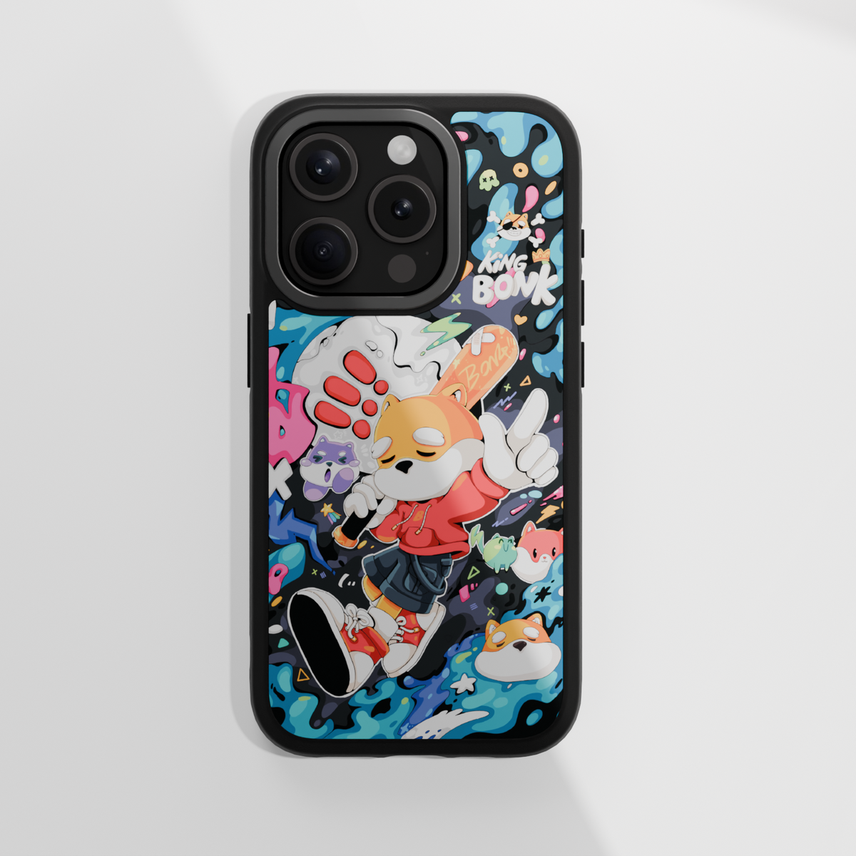 King BONK iPhone Case